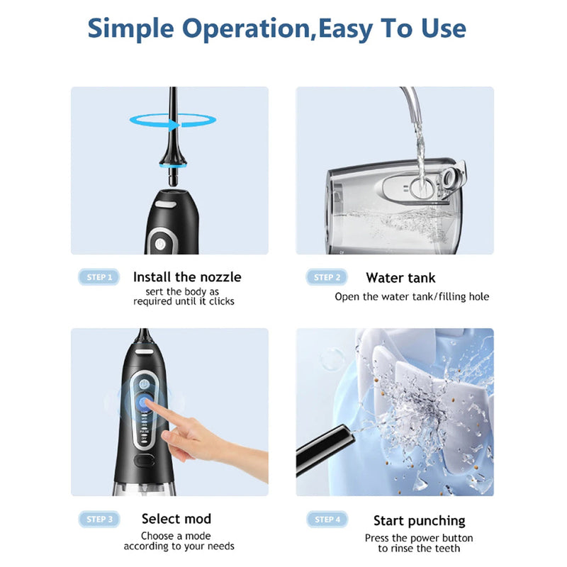 TonsiJet Water Flosser For Tonsil Stones