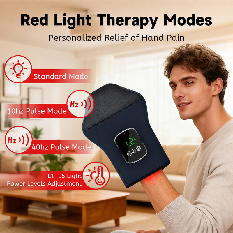 HeluxMend Red Light Therapy For Arthritic Hands