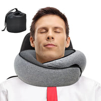 NapyNeck Travel Neck Pillow for Airplane