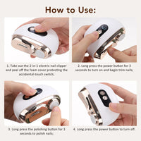 Nailixos Electric Nail Clipper