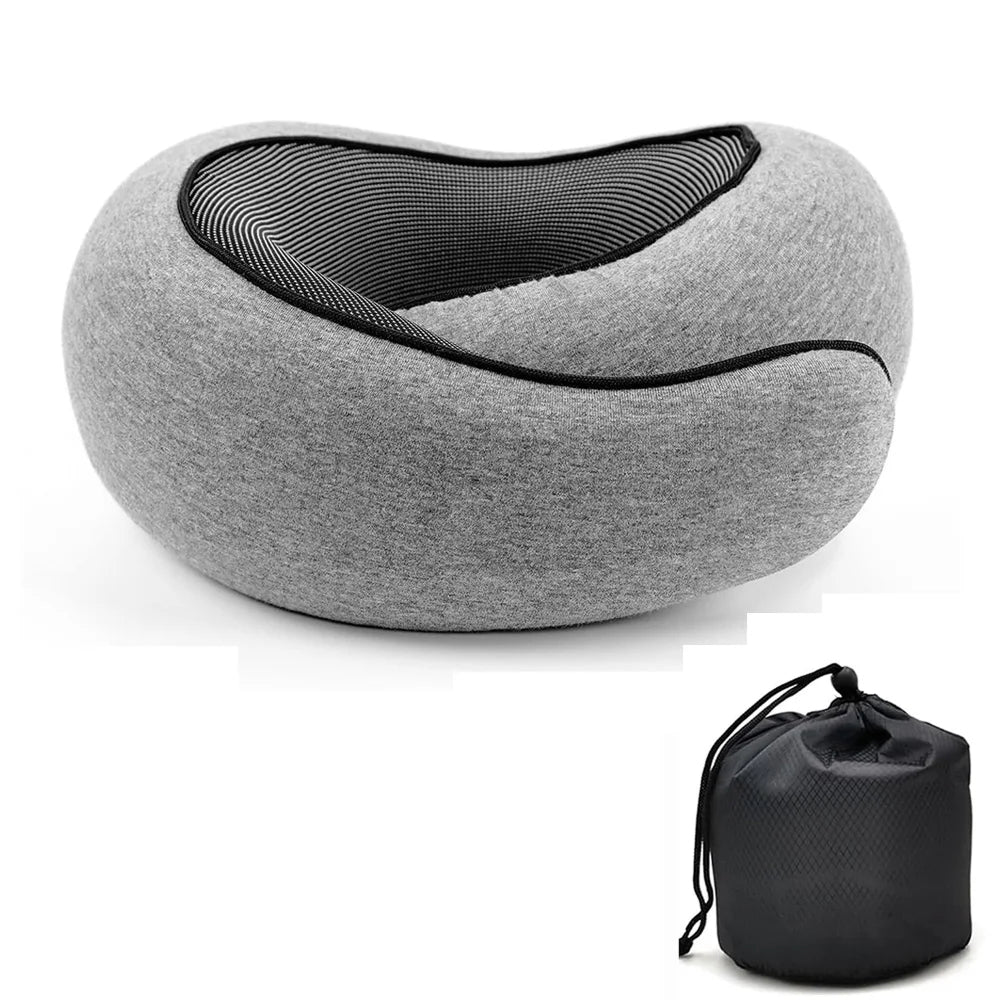 NapyNeck Travel Neck Pillow for Airplane