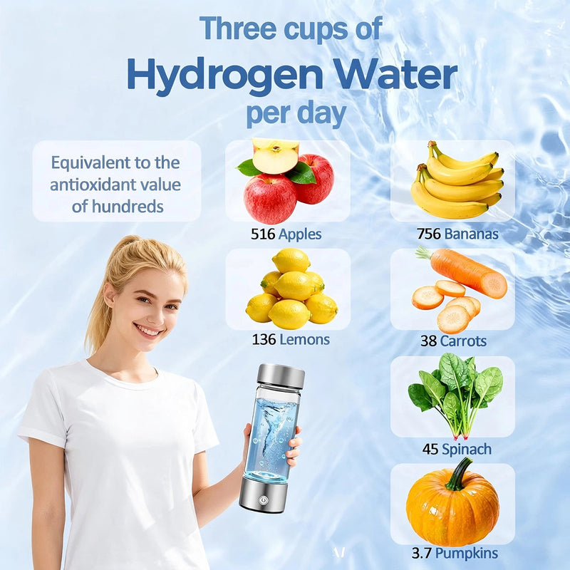 Hydrixfy Hydrogen Water Bottle