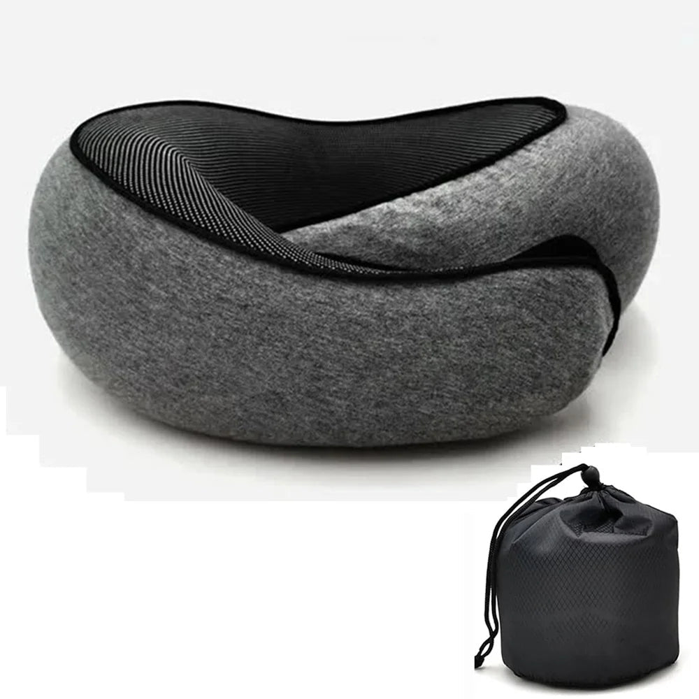 NapyNeck Travel Neck Pillow for Airplane
