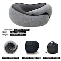 NapyNeck Travel Neck Pillow for Airplane