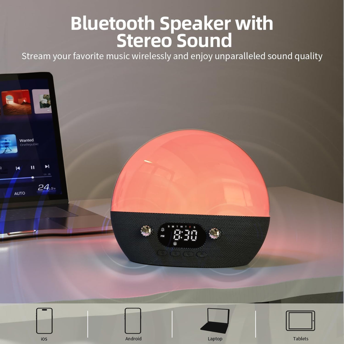 AryaWake Sunrise Alarm Clock