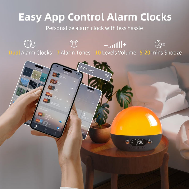 AryaWake Sunrise Alarm Clock