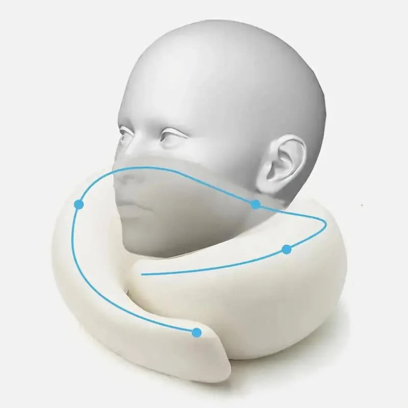 NapyNeck Travel Neck Pillow for Airplane