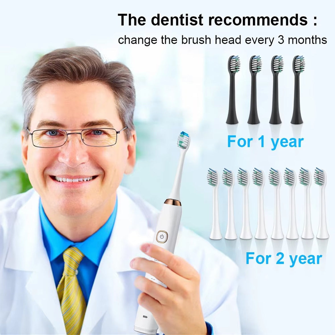 Bruliroxa Electric Toothbrush