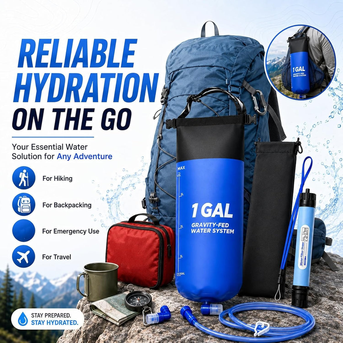 GraviPuru Gravity Fed Water System