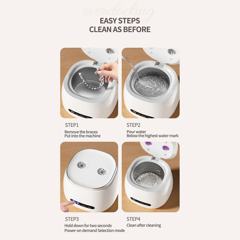 Denturexi Ultrasonic Mouthguard Cleaner