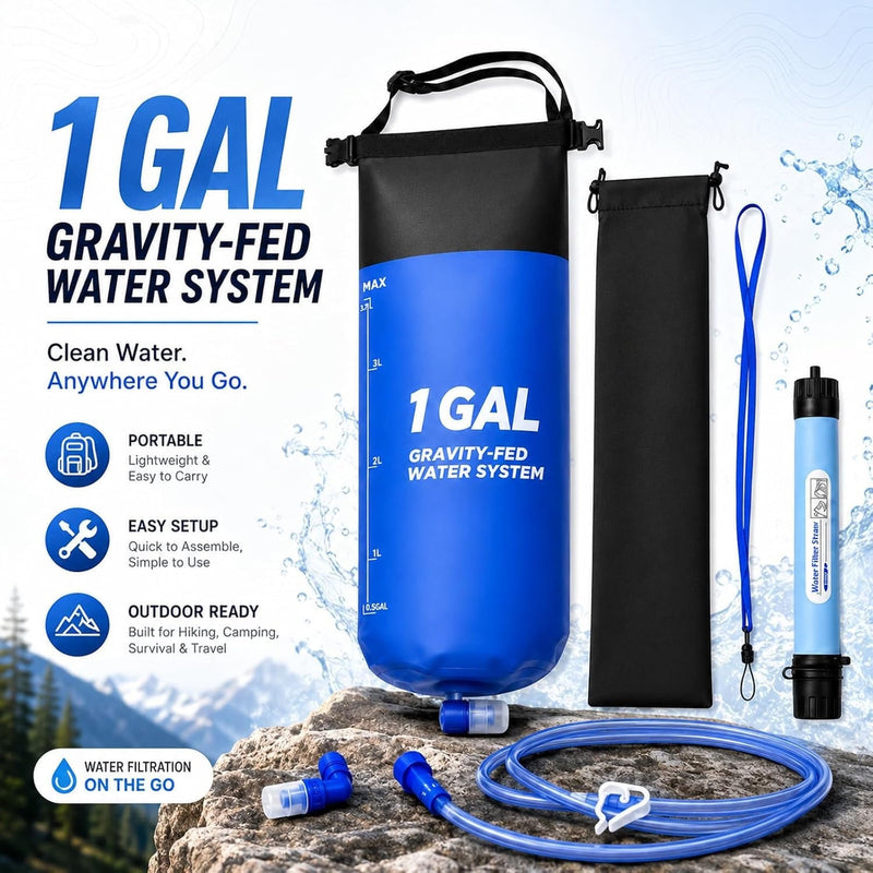 GraviPuru Gravity Fed Water System