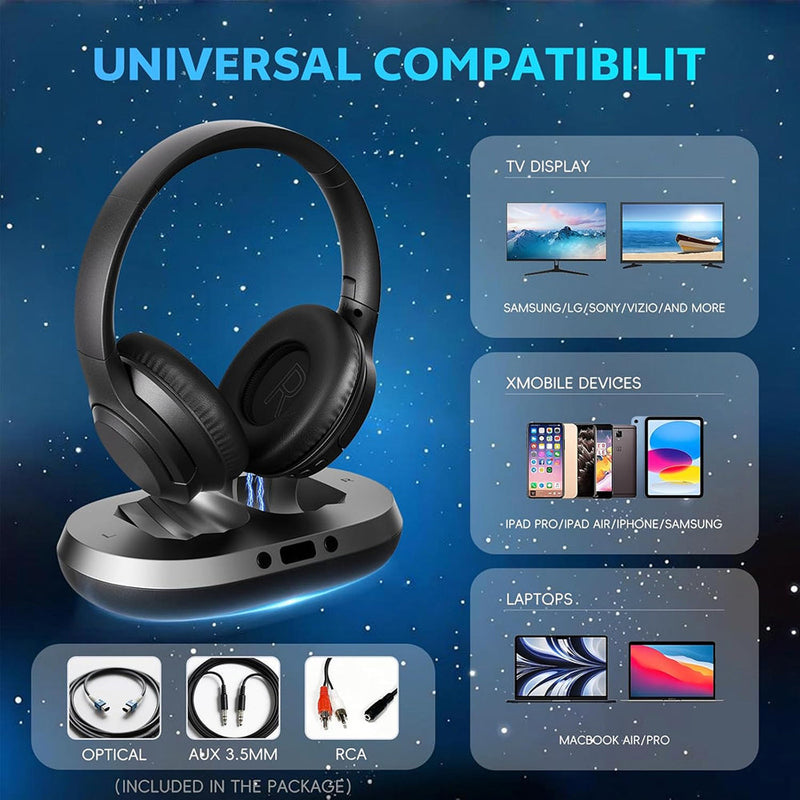 CozeTone V2 Headphones For Hearing Imparied Seniors