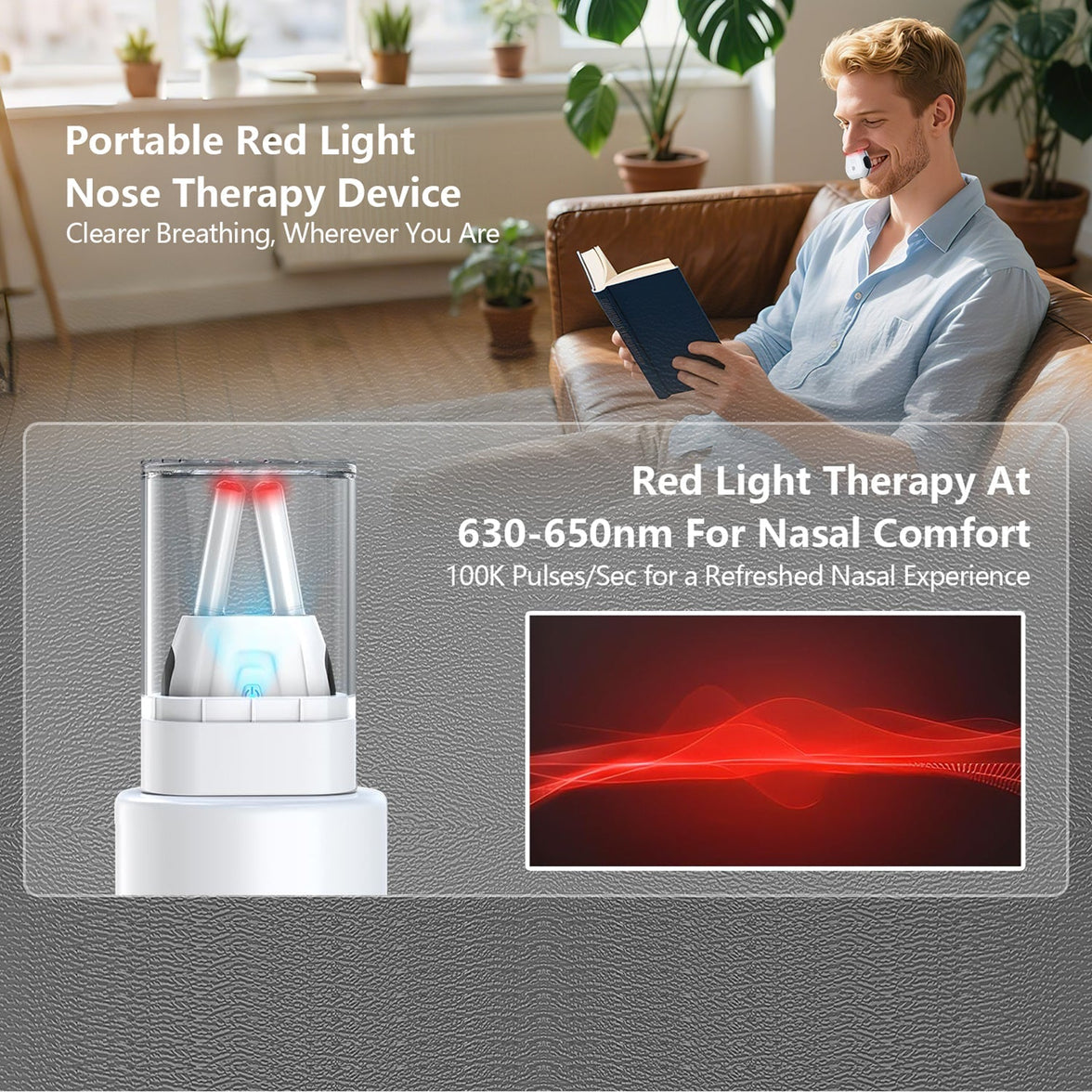 LuxFobest Nasal Red Light Therapy