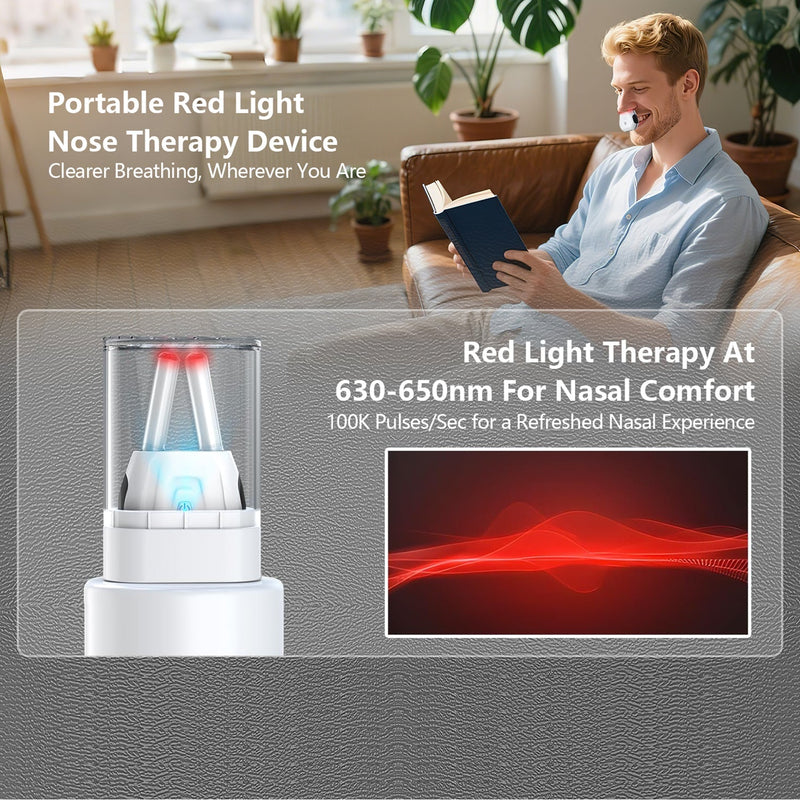 LuxFobest Nasal Red Light Therapy