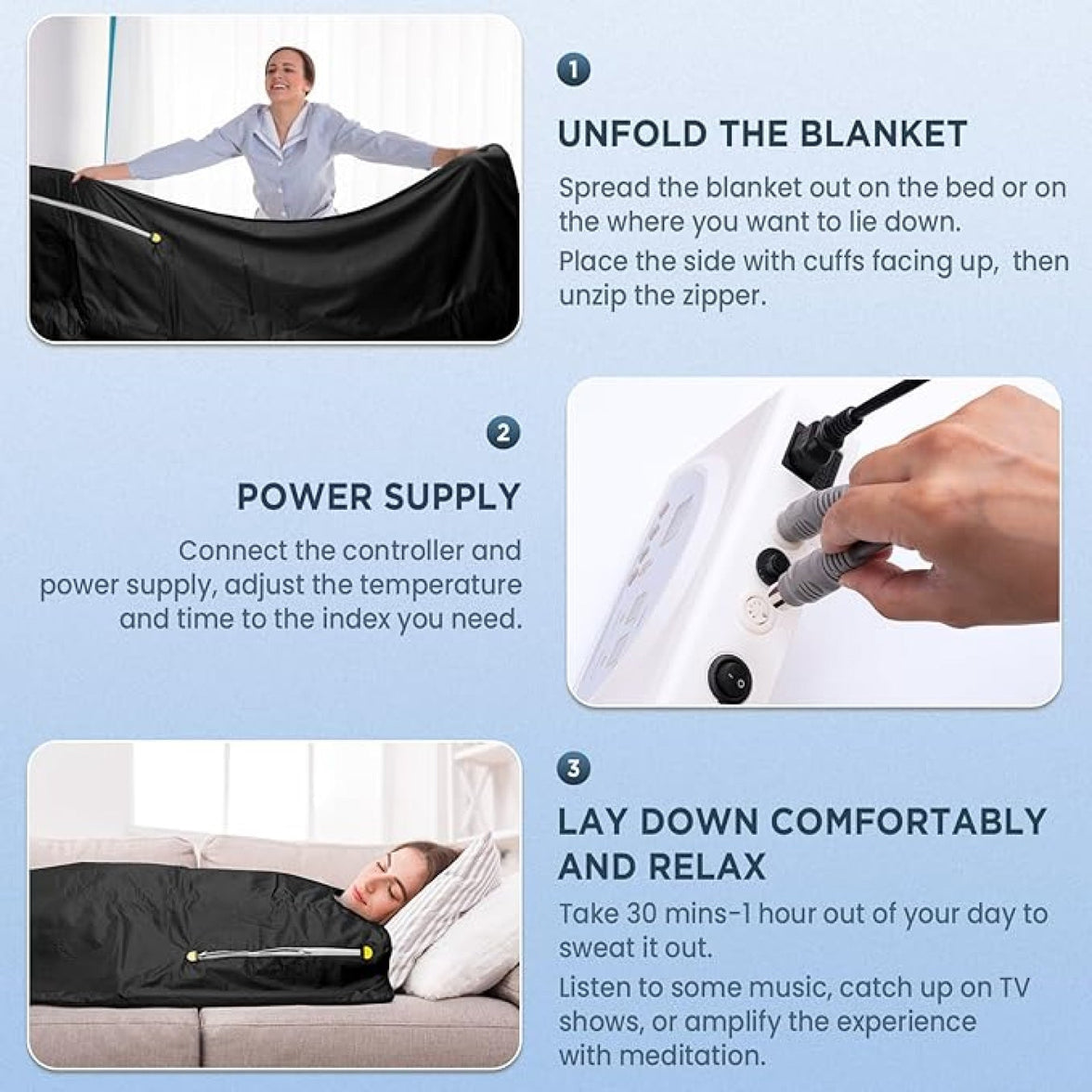 Nestaleep Infrared Sauna Blanket