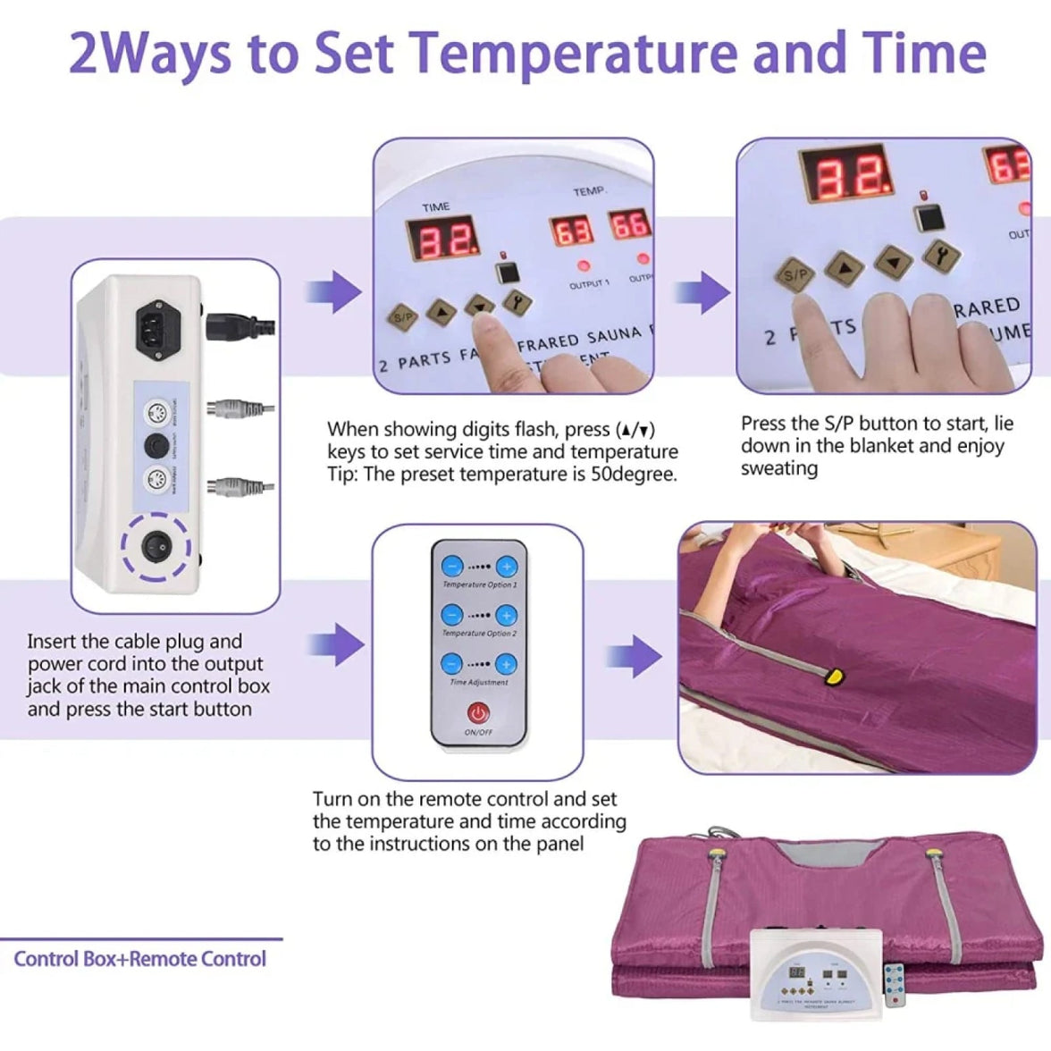Nestaleep Infrared Sauna Blanket