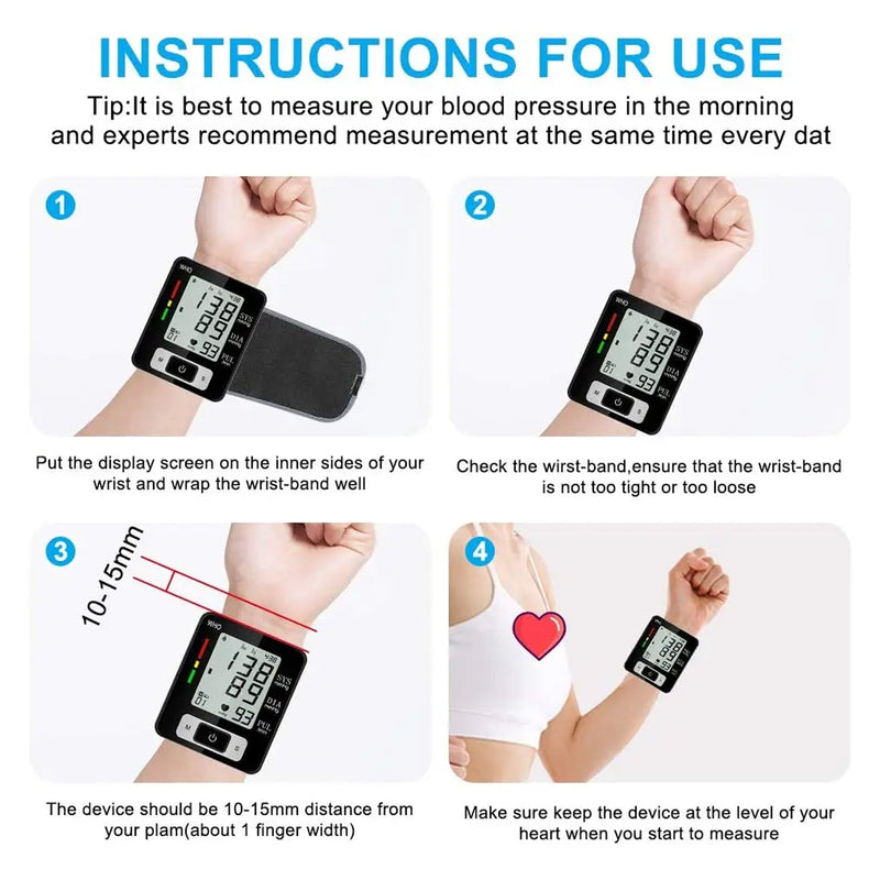 WrisMoni Blood Pressure Monitor